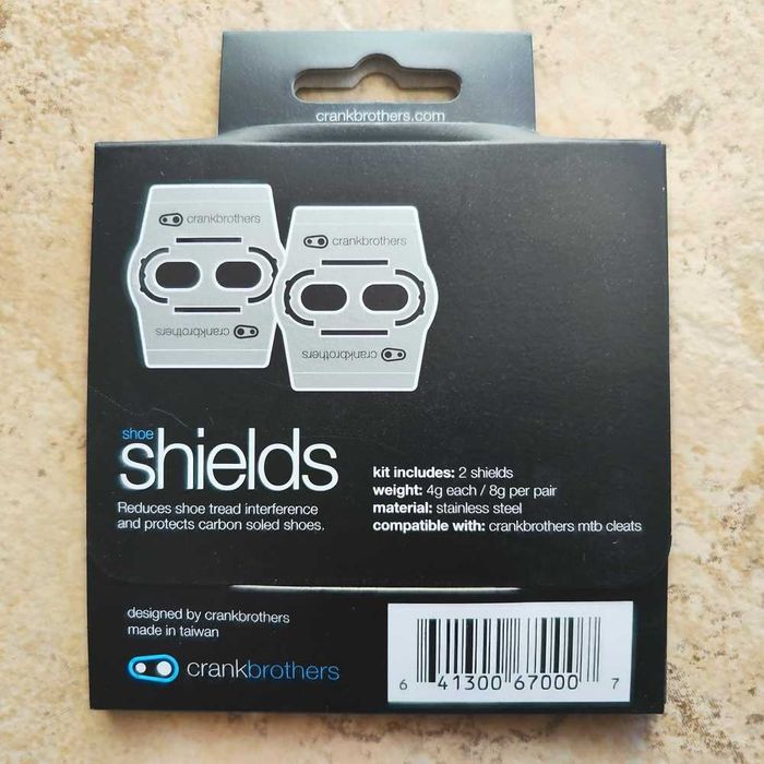 Protectores do piso do sapato MTB CrankBrothers