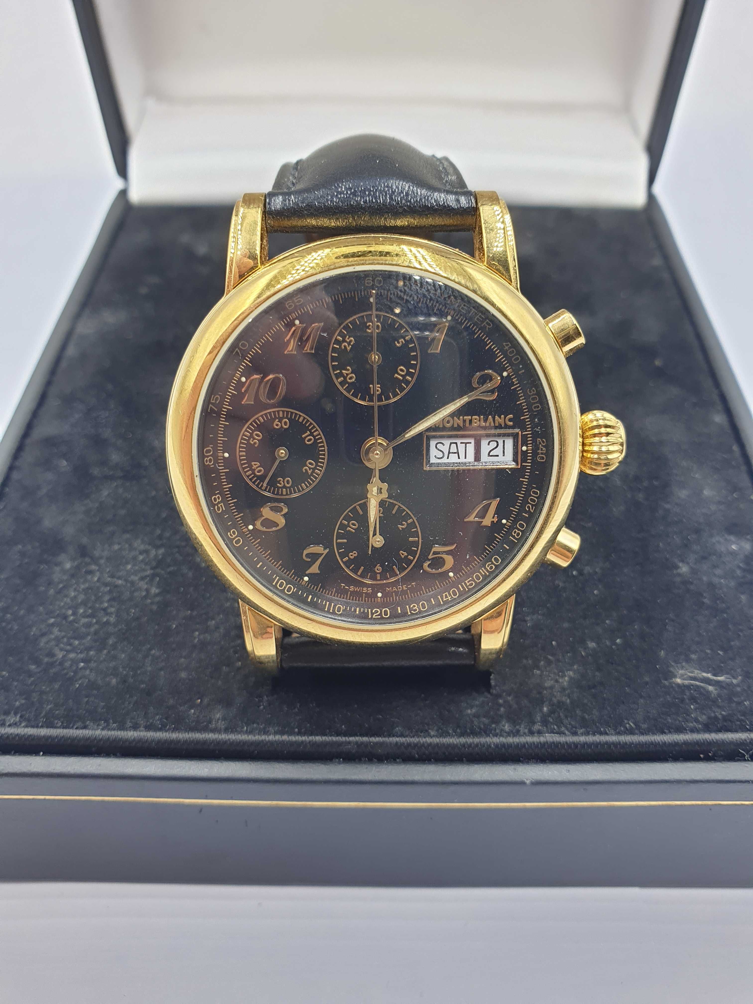 Zegarek Montblanc Meisterstuck automat chronograf wraz z etui