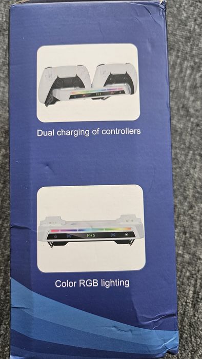 Ps5 Podstawka do playstation 5 wraz z ładowaniem padów
