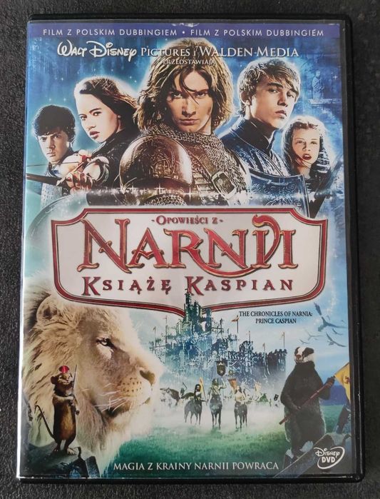 Opowieści z Narnii Książę Kaspian film na DVD