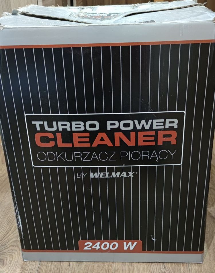 Odkurzacz piorący: turbo power cleaner by welmax