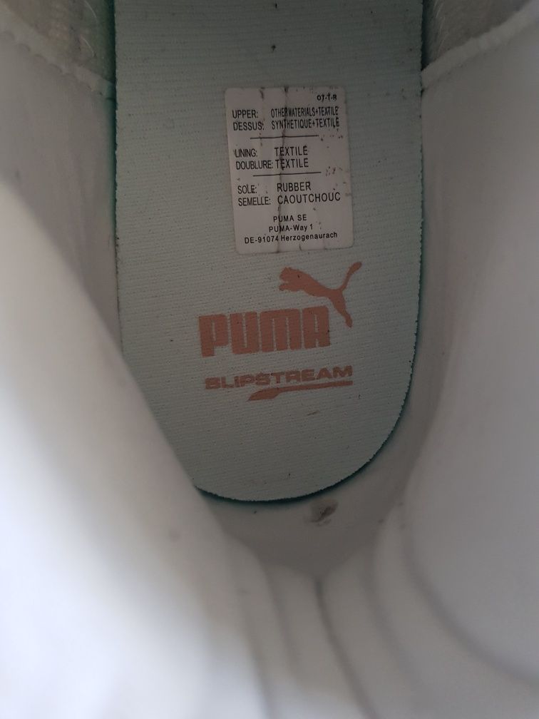 Adidasy  Puma wysokie snikersy sportowe wysokie jak nowe 39 25 cm