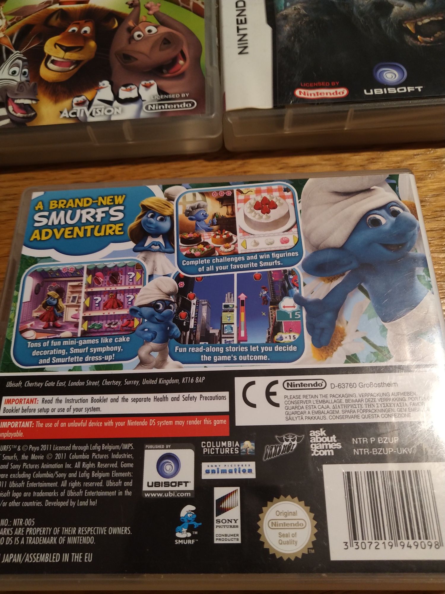 Nintendo DS The Smurfs -smerfy-