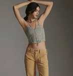 Top z dzianiny a-la gorset rozmiar S Anthropologie
