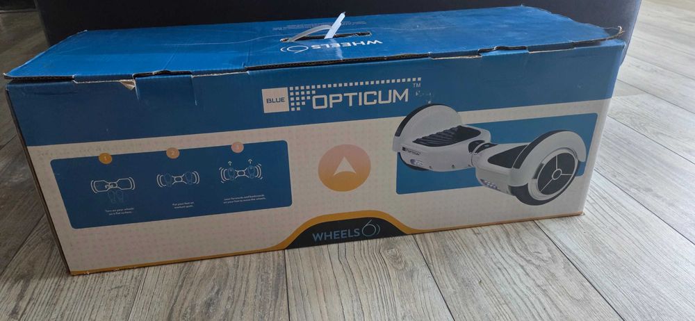 Deskorolka elektryczna dwukołowa Opticum Wheels 6 - nie ładuje