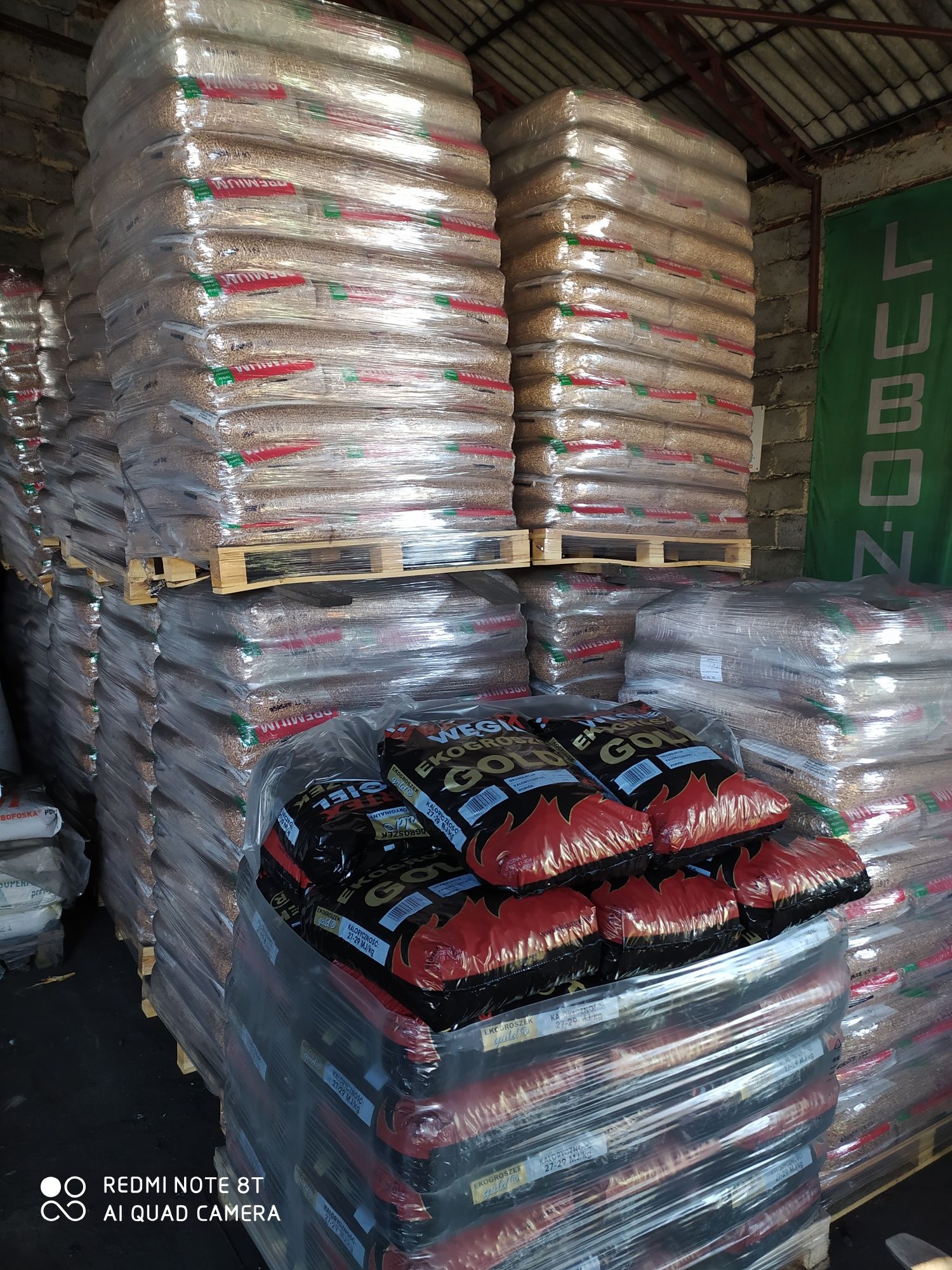 Pellet Premium Pelet certyfikat A1+Din plus rozładunek HDS 1280 pln