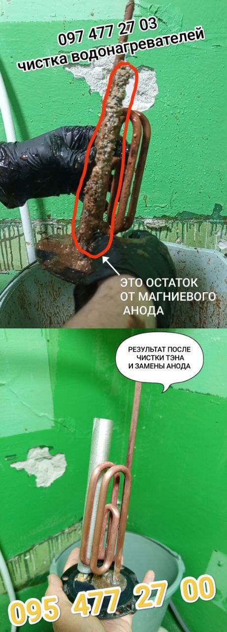 ВОДОНАГРЕВАТЕЛИ Установка Чистка Ремонт