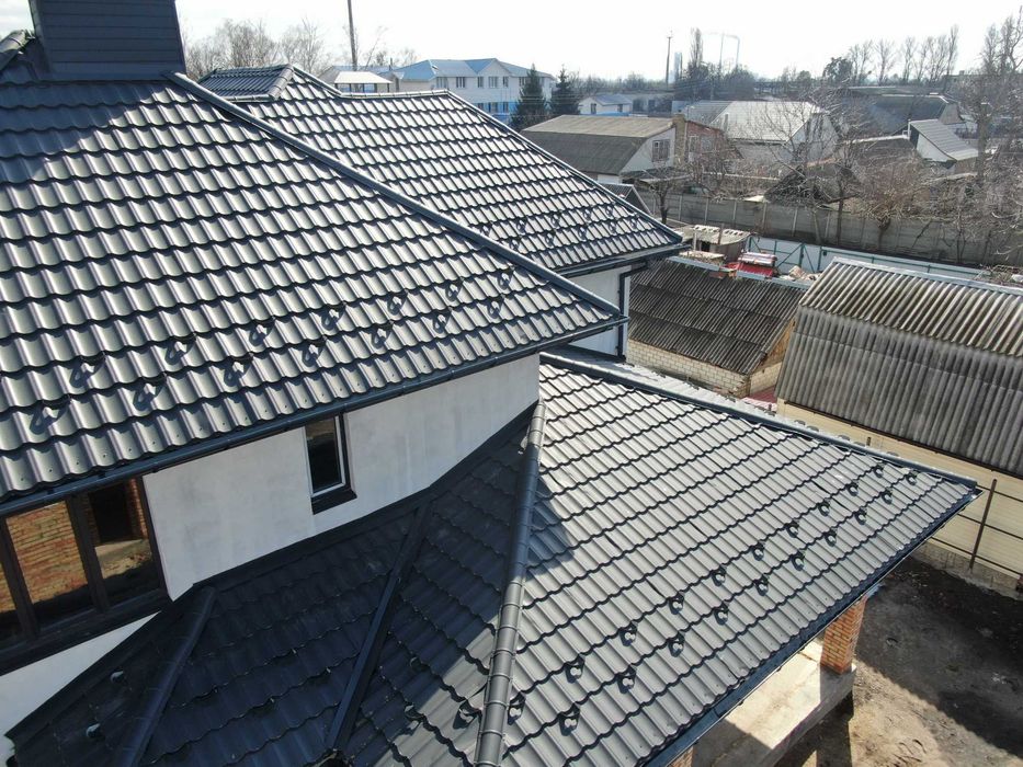 Металочерепиця Металлочерепица Профнастил Металопрофиль Профиль Монтаж