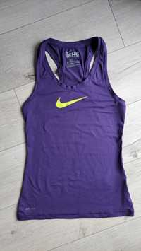 Nike Dri Fit bluzka koszulka T Shirt bokserka XS sportowa treningowa