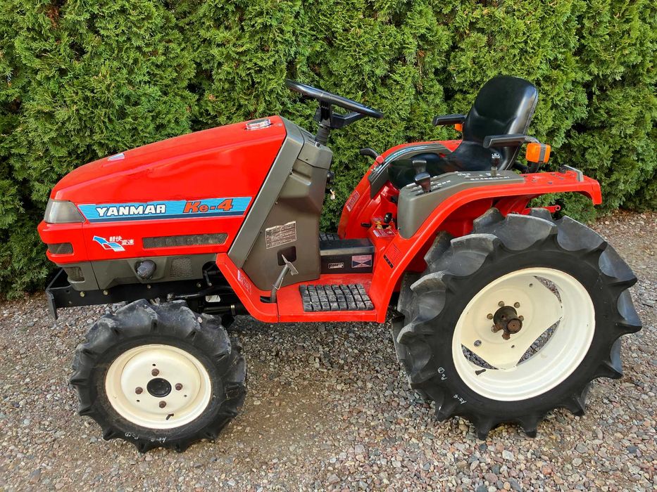 Mini Traktor Yanmar Ke4 ogrodniczy sadowniczy Iseki Kubota 4X4