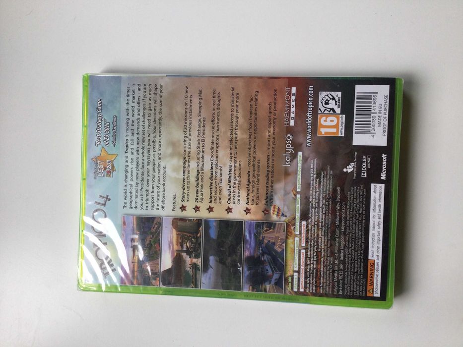 Xbox 360 - Tropico 4 (Sealed)64172218169601121