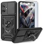 Etui Pancerne Motorola Moto G55 5G + Szkło Hartowane