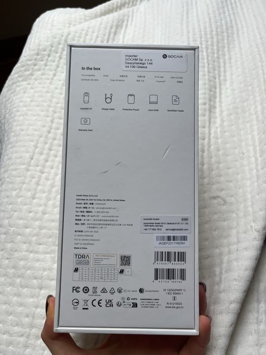 Kamera Profesjonalna Insta 360 X3