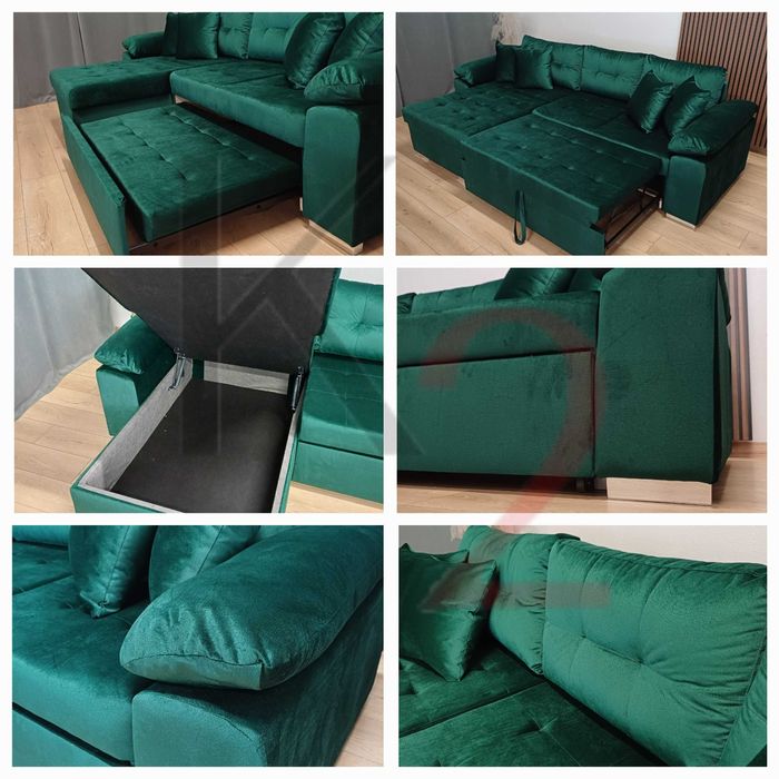 Narożnik DORA rogówka sofa do 10 dni WYPRZEDAŻ do salonu +GRATIS