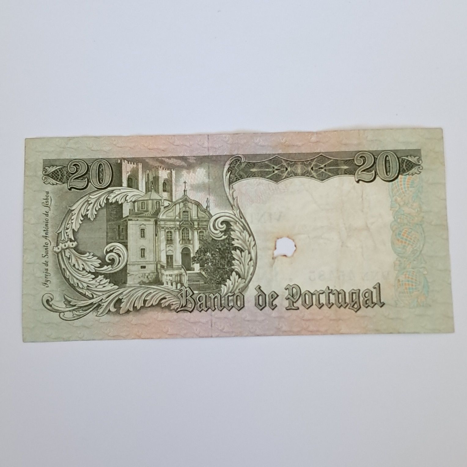 Nota de 20 escudos de 1964