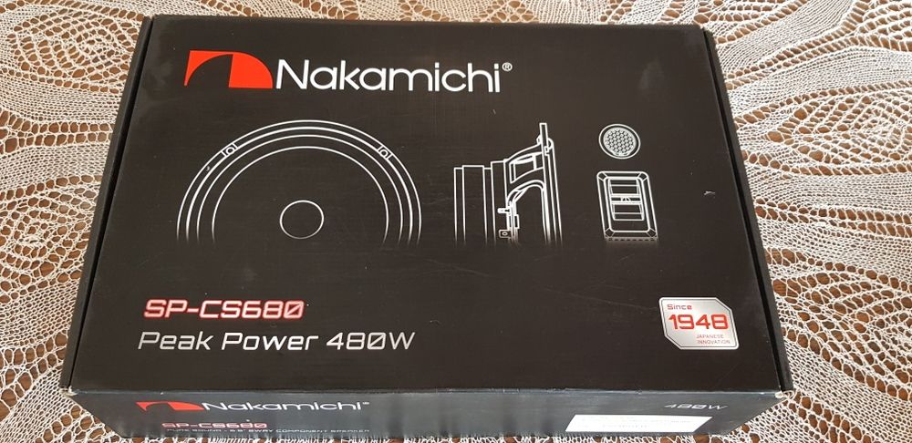 Компонентна акустика Nakamichi sp-cs680  нова