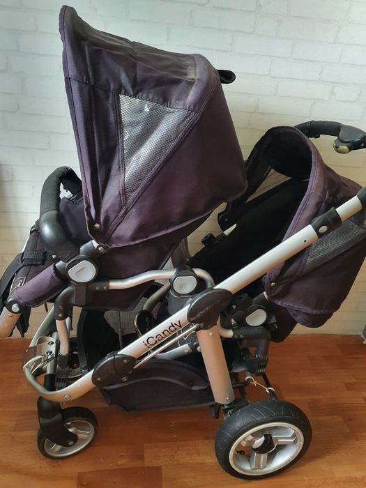 Продам коляску для двойни icandy