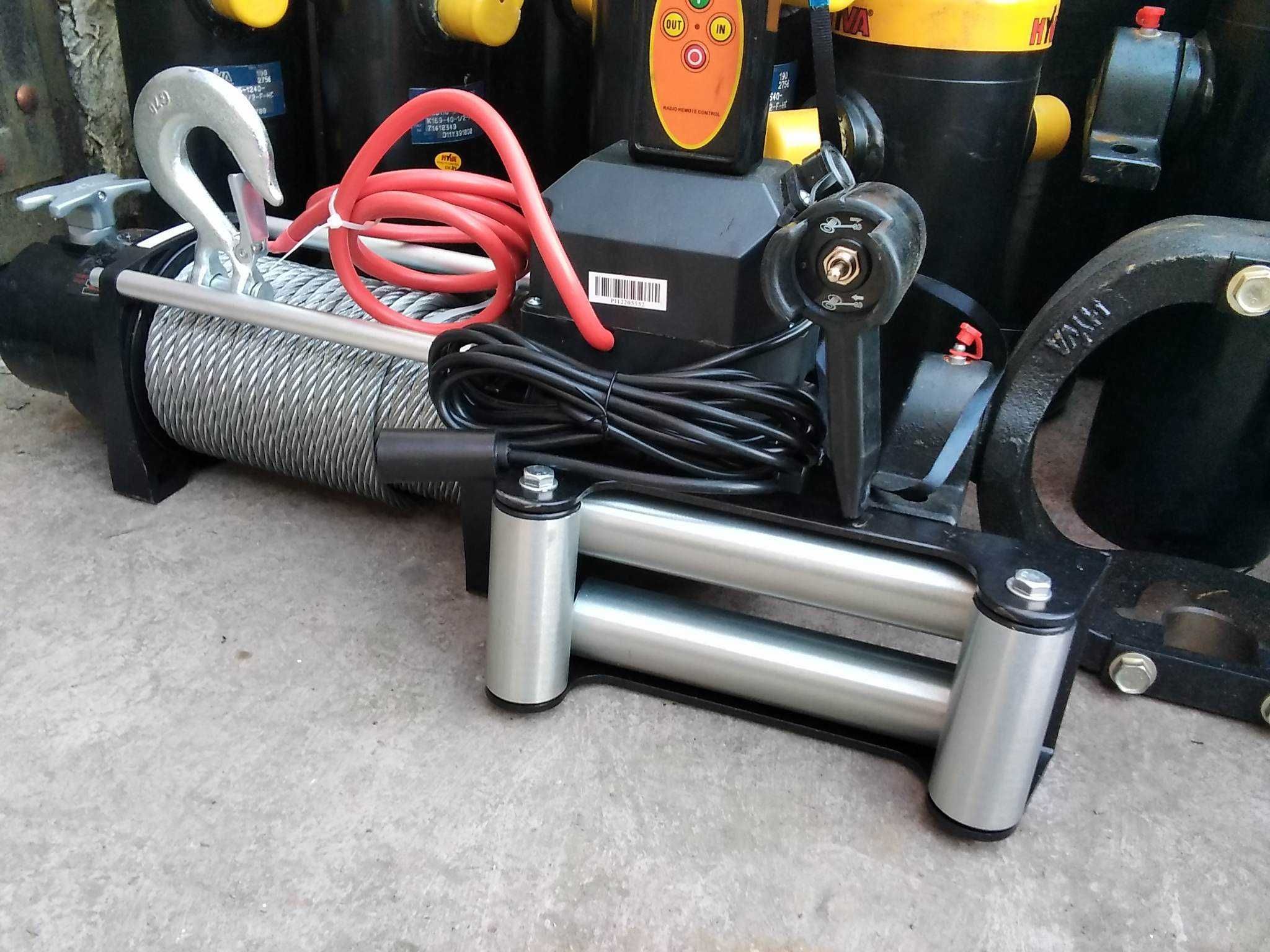 Nowa Wyciągarka Elektryczna WINCH 11 Ton Laweta Autolaweta Pomoc Drogo