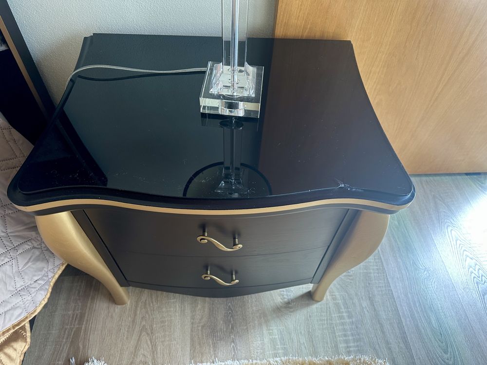 Conjunto quarto cama + cabeceiras + comoda