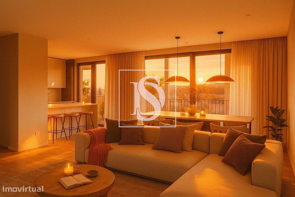 Apartamento T3 NOVO, c/ 185 m² e garagem fechada