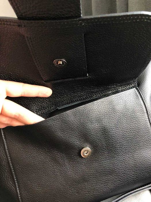 Класична шкіряна сумка Virginia Conti | Кожаная сумка Virginia Conti