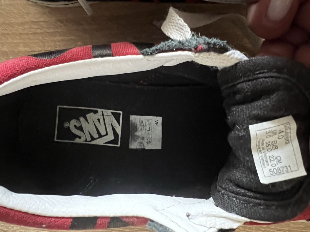 Vans trampki jak nowe raz na nodze