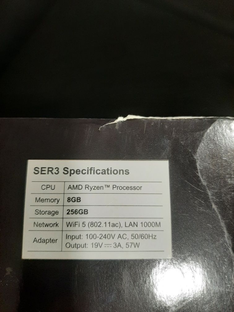 Mini pc  ryzen 3