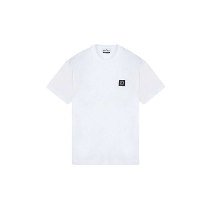 Футболка STONE ISLAND 24113 Short Sleeve T-Shirt White SI0155-WT