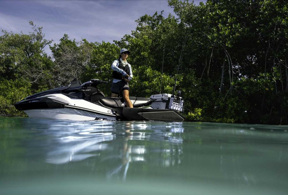 Nowy skuter wodny Kawasaki Ultra 160 LX-S ANGLER wersja wędkarska 2025