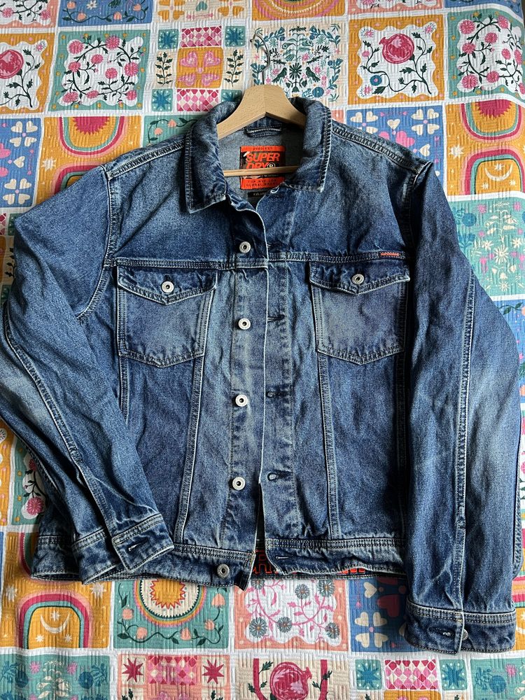 Джинсова куртка superdry