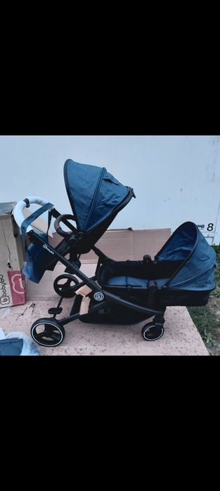 BabyGo wózek bliźniaczy, wózek rok po roku