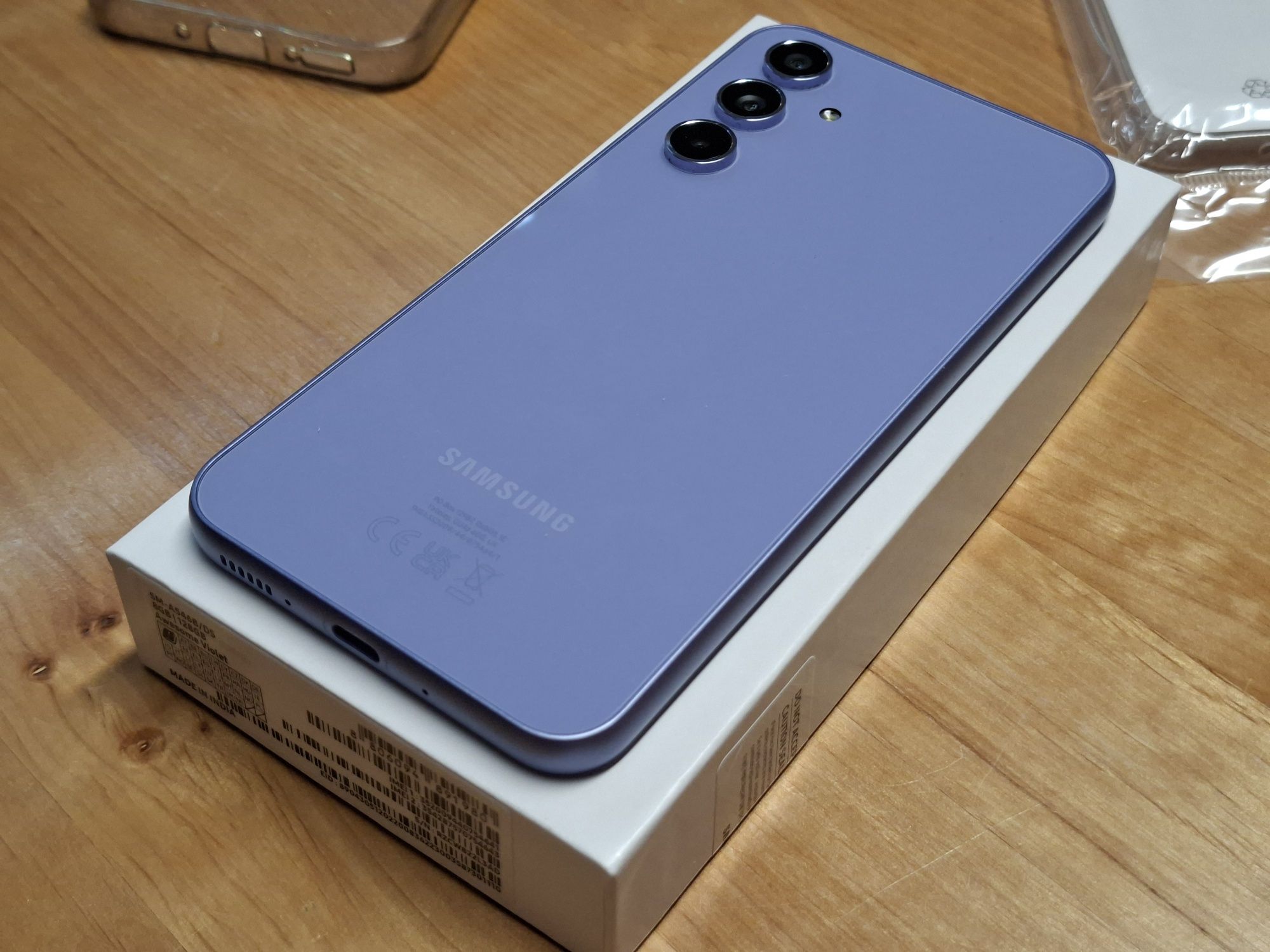 Samsung A54 Awesome Violet Fioletowy 8/128GB Gwarancja - stan jak nowy