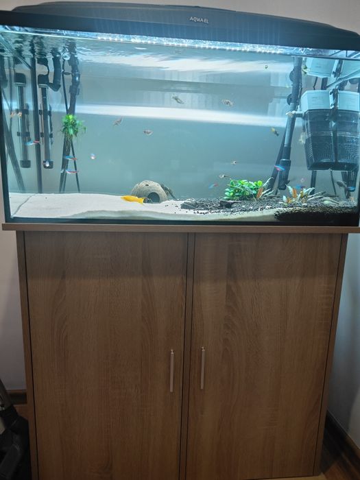 Akwarium 112l z szafka