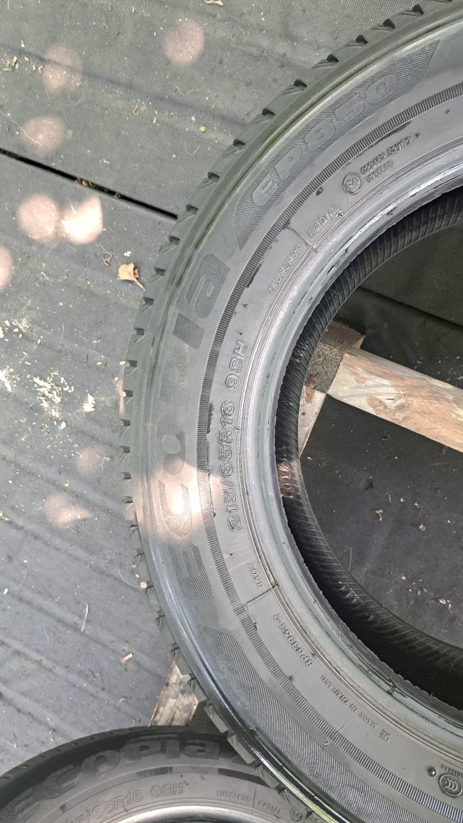 6 5мм!Летний комплект шин BRIDGESTONE ECOPIA 215 65 R16