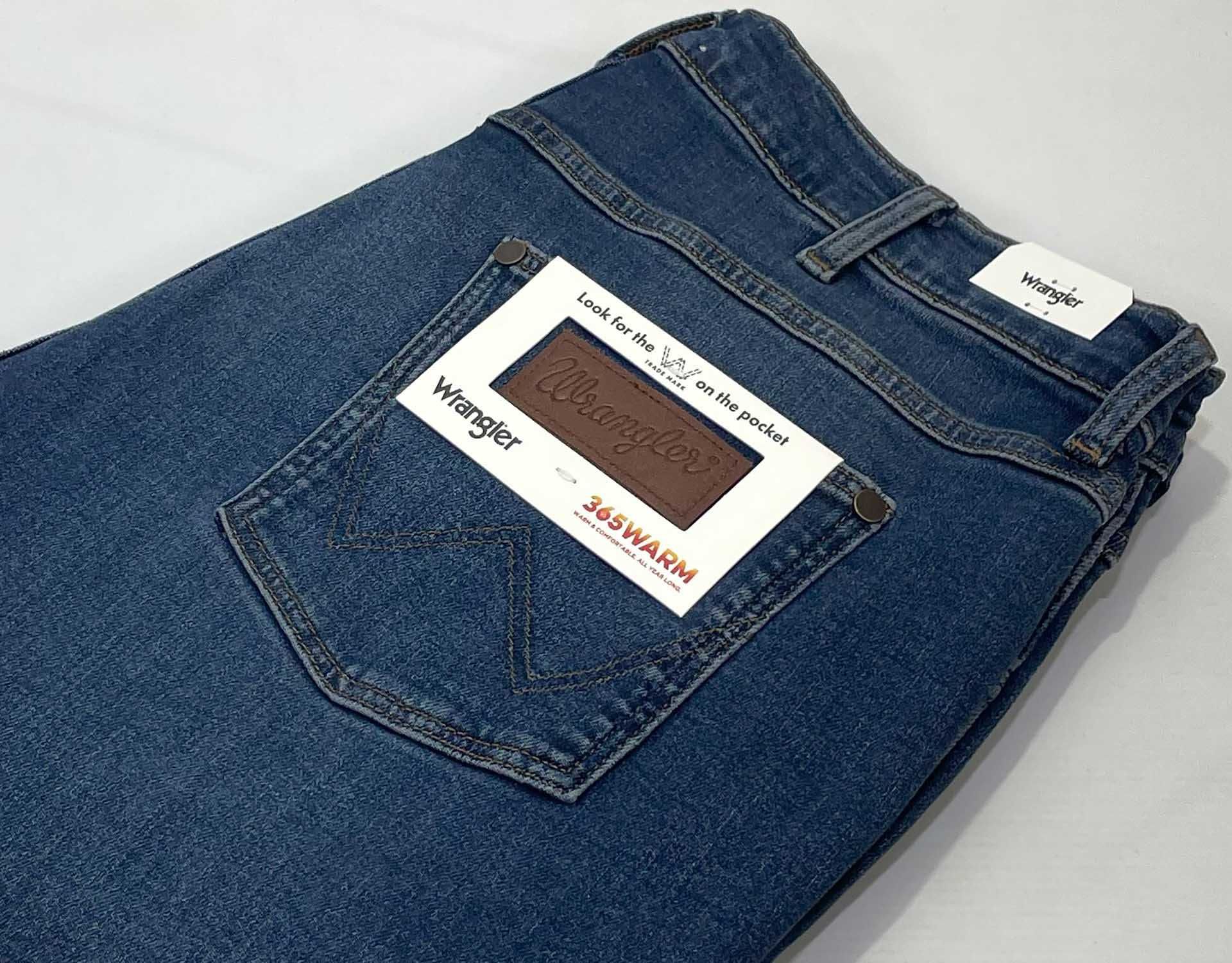Spodnie męskie jeansy Wrangler Greensboro 803 Dark Trails W38 L32