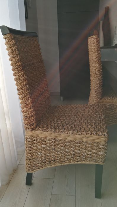 Stół 140x80 rozkładany IKEA kolor wenge+ 4 krzesła