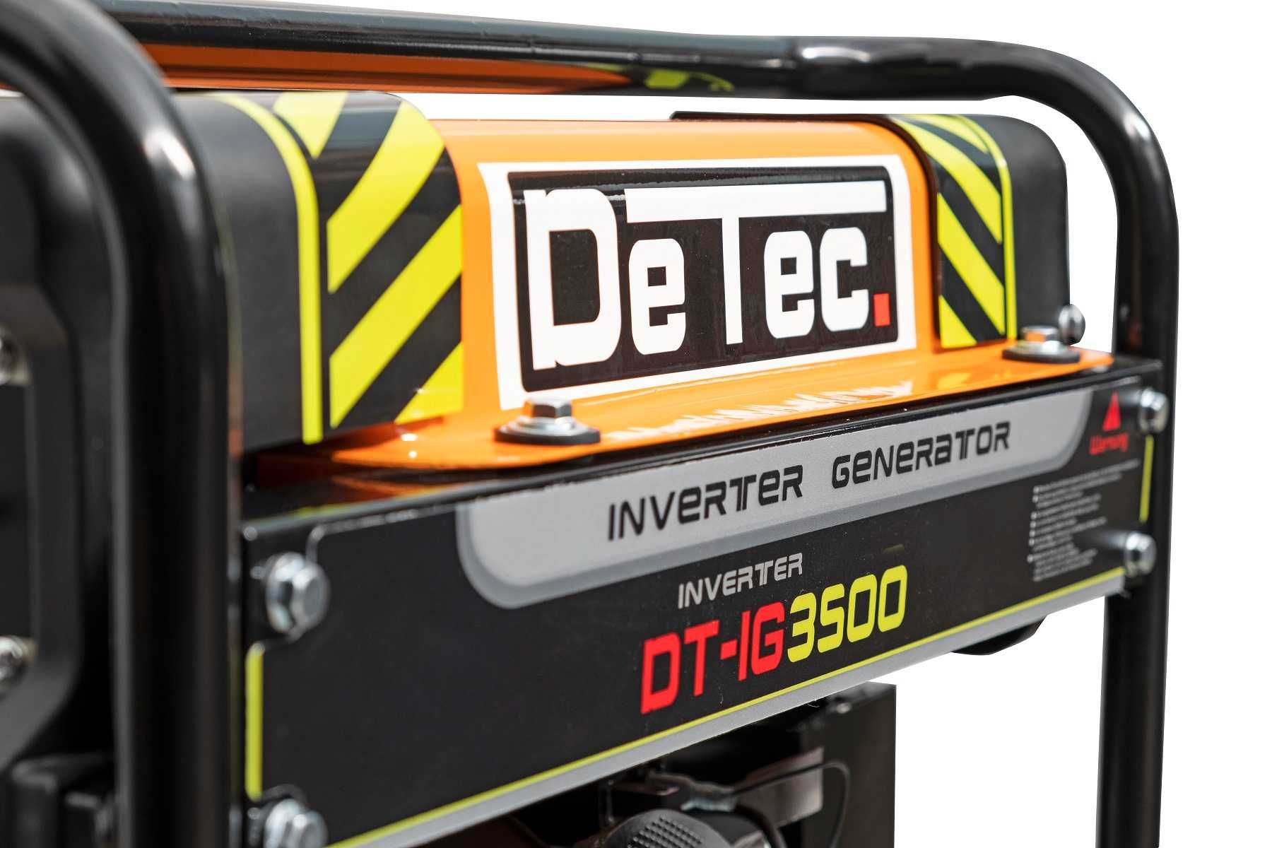 Agregat prądotwórczy - Generator - DeTec DT-IG3500 INWERTER Moc 3,5 kW