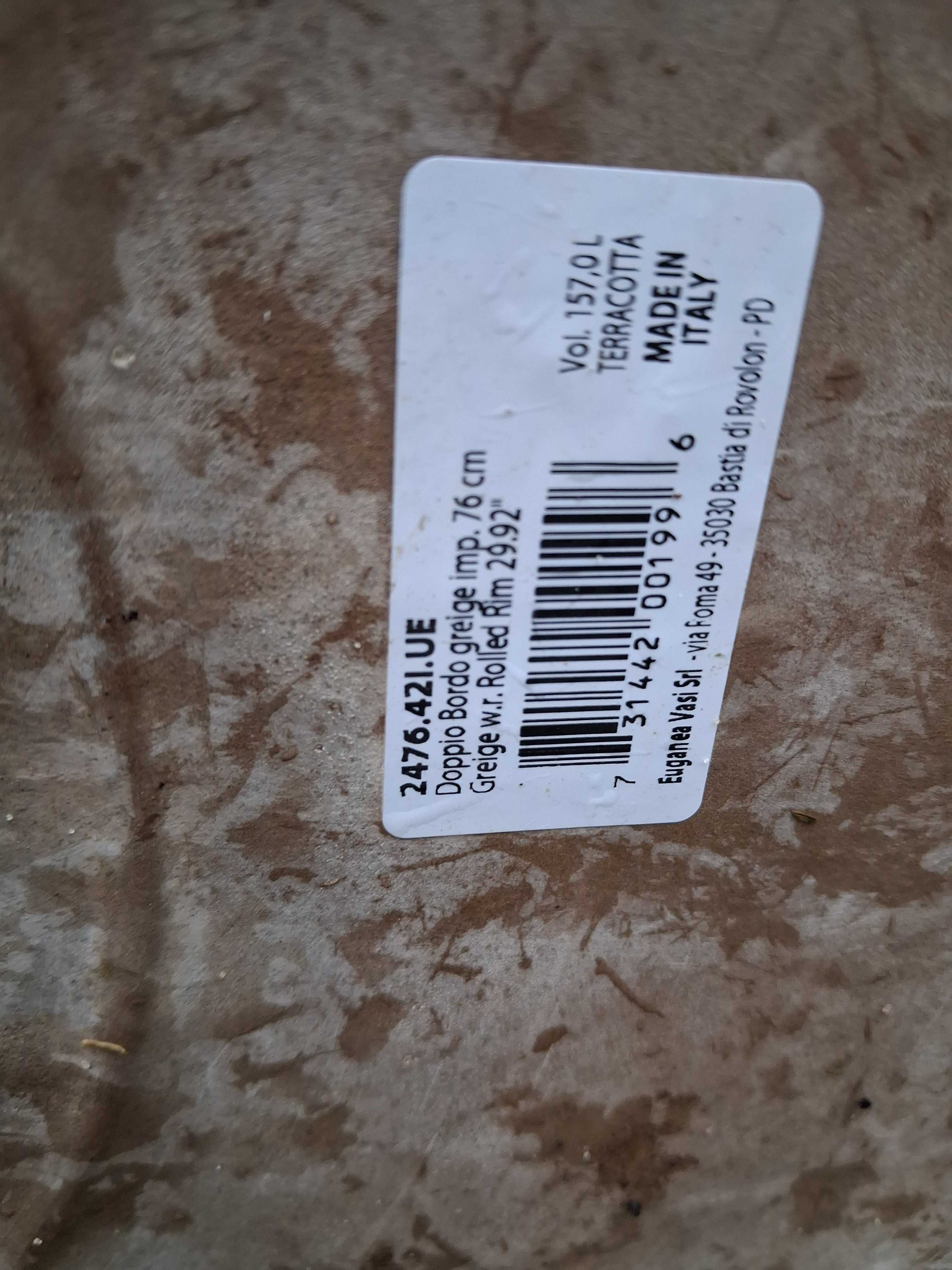 Donica ogrodowa terakota 76 cm mrozoodporna outlet