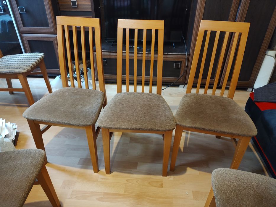 Zestaw 5 krzeseł stylowych pokojowych