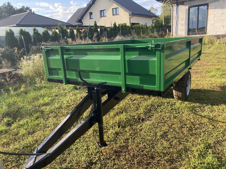 Wywrotka jednoosiowa 3t przyczepa kiper
