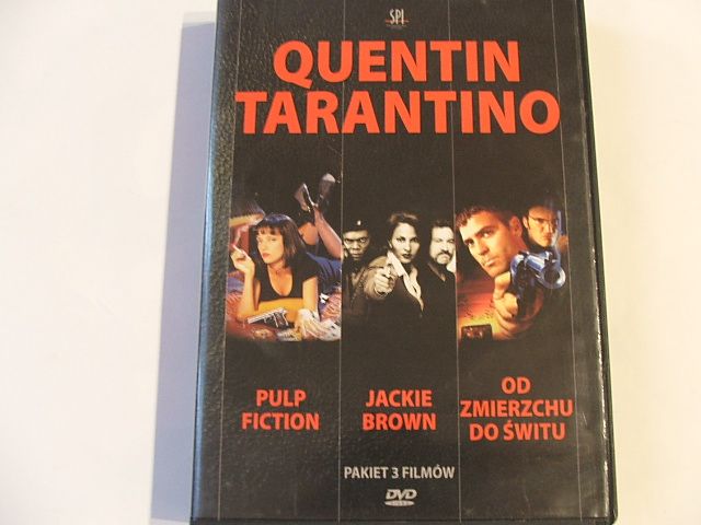 Tarantino Quentin, Pulp Fiction, Jackie Brown, Od zmierzchu do świtu