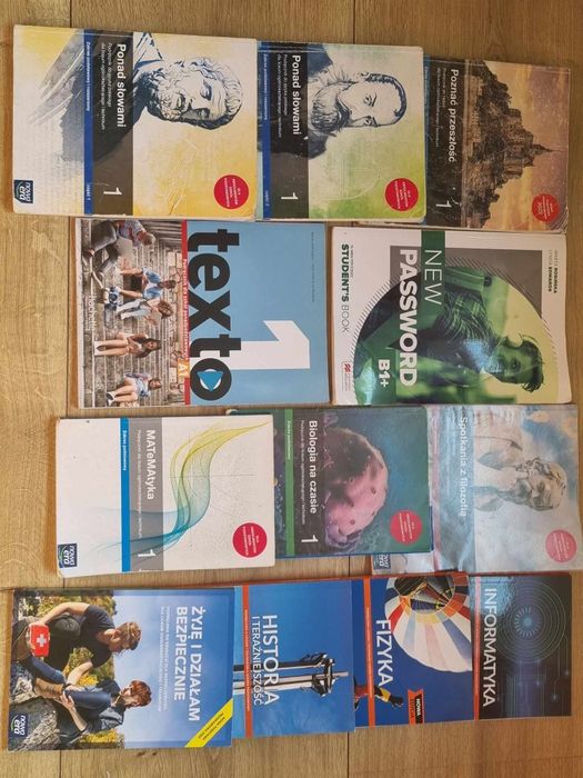 Sprzedam książki do 1 klasy liceum/technikum