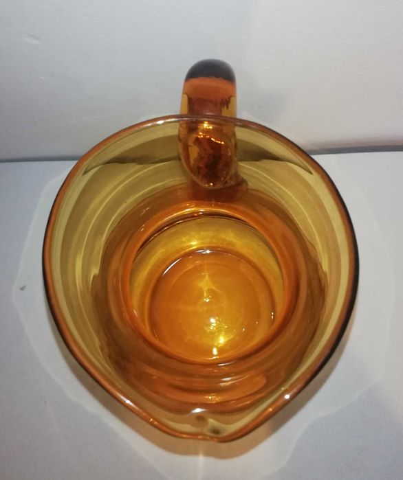 Dzban miodowy PRL - proj.L.Fiedorowicz - Huta Szkła Ząbkowice