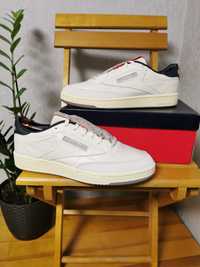 Кожаные кроссовки Reebok Club C 85 FY7510 кеды Оригинал