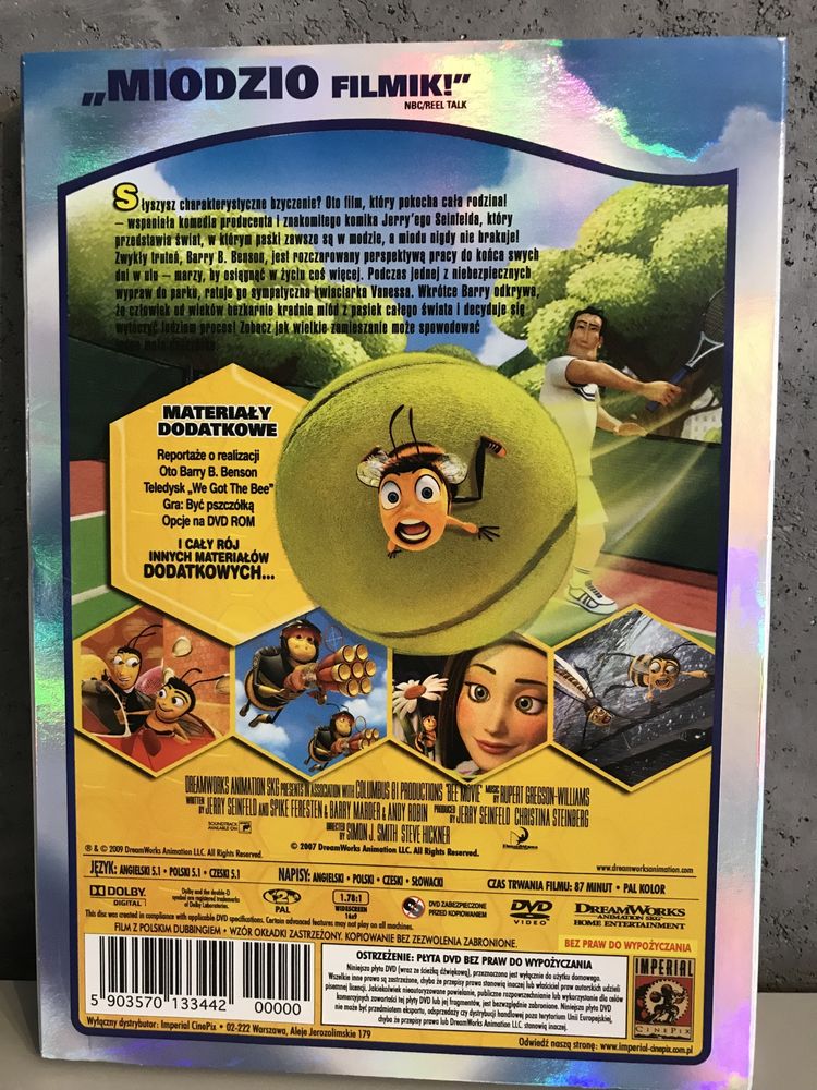 Film o pszczołach dvd - Dreamworks