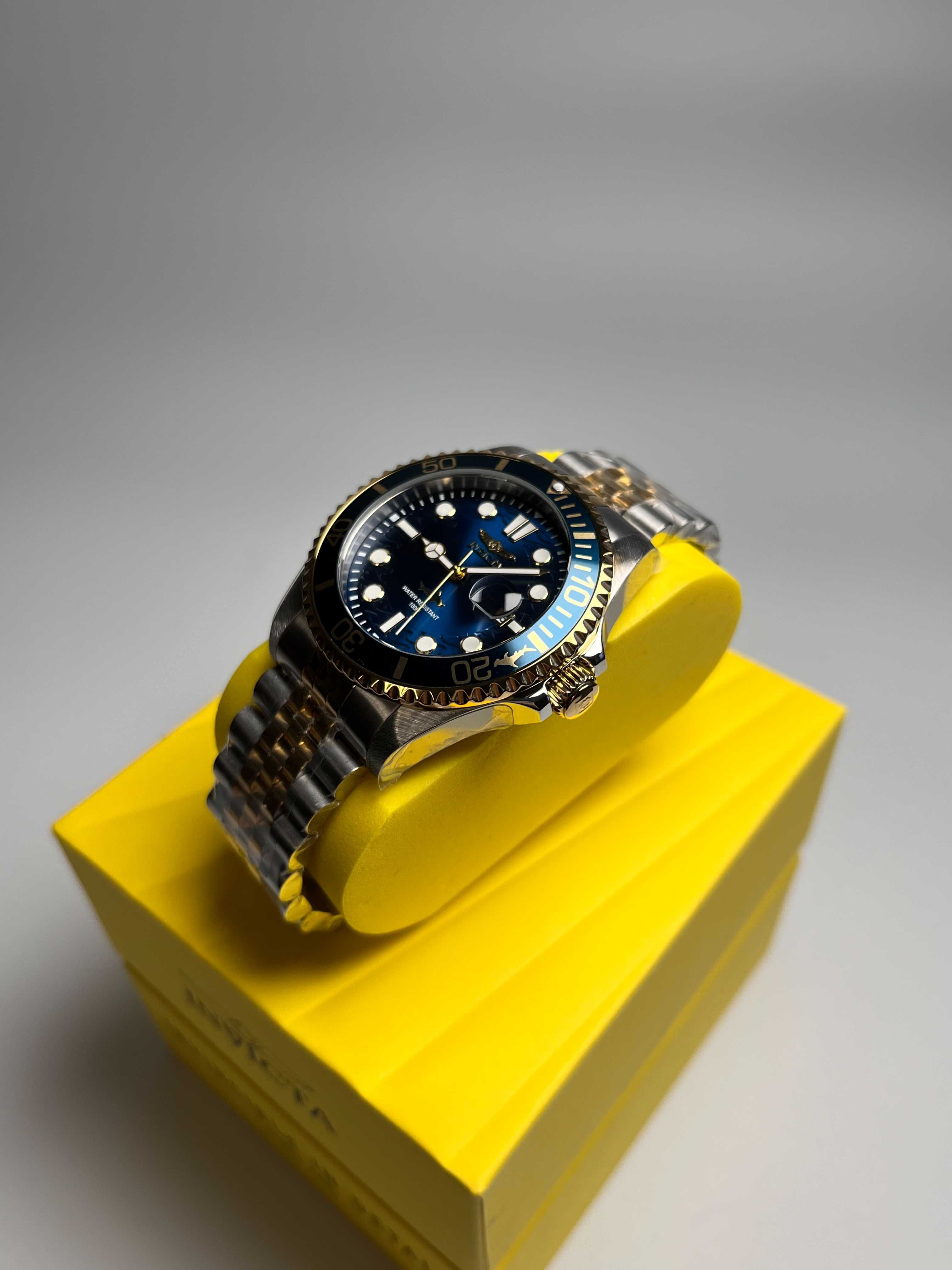 годинник класичний Invicta 30616 Diver, інвікта, часы с безелем Ø43мм