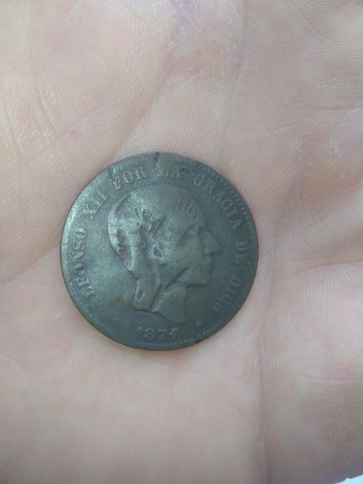 Монета 10 сентімусів Іспанія