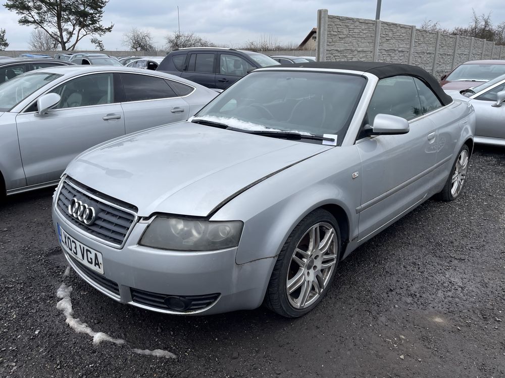 Audi A4 Cabrio silnik 3.0 V6 2003r,Anglik