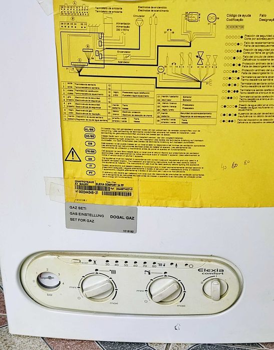 Caldeira chaffoteaux maury elexia confort