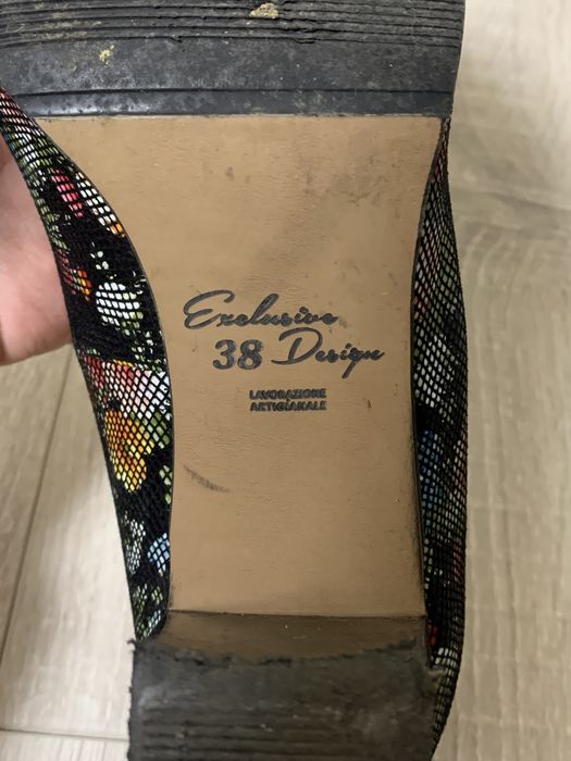 Туфлі шкіряні італія lavorazione artigianale